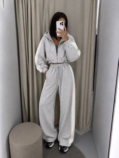 Костюм женский из двустороннего флиса с контрастными лампасами 42-44, 46-48 (4цв) "INDRESS" недорого от прямого поставщика Sin1491-453v фото
