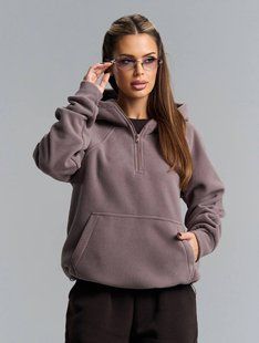 Худи женское из двустороннего флиса S, M, L, XL "REMISTORE" недорого от прямого поставщика Razg3591-SV778_мокко_v фото
