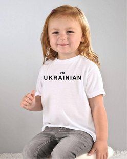 Футболка дитяча патріотична віскоза 110-116;122-128;134-140 см. (3кв) "IGOR" від прямого постачальника Rin4950-403i_девочка фото