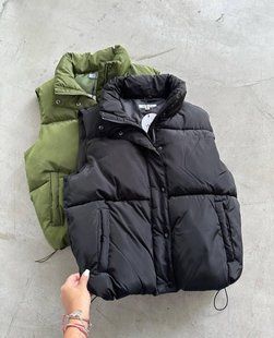 Жилетка на затяжках плащівка на синтепоні 200 50-52, 54-56 (4цв) "PapaFashion" від прямого постачальника Razg6260-4322r_батал фото
