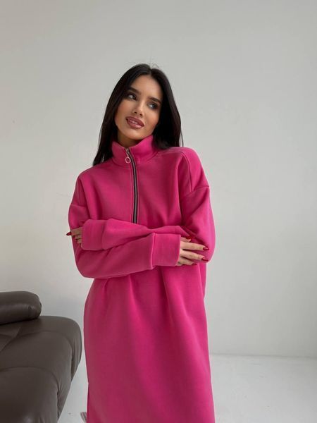 Платье свободного кроя тринитка на флисе 42-48 (4цв) "AVStyle" недорого от прямого поставщика AV4904-0276-1r фото