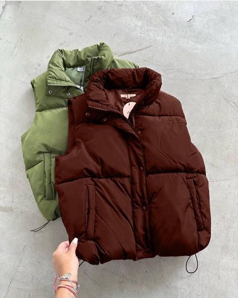 Жилетка на затяжках плащевка на синтепоне 200 50-52, 54-56 (4цв) "PapaFashion" от прямого поставщика Razg6260-4322r_батал фото