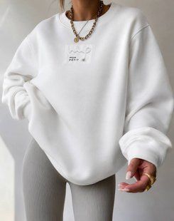 Свитшот женский свободного кроя из трикотажа 42-46 (6цв) "OPTSHOP" недорого от прямого поставщика RIN1553-79576v фото