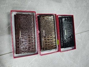 Жіночий гаманець з тисненням під шкіру крокодила - (3кол) "SHENGMA" недорого від прямого постачальника GU3528-300709f_кошелек_v фото