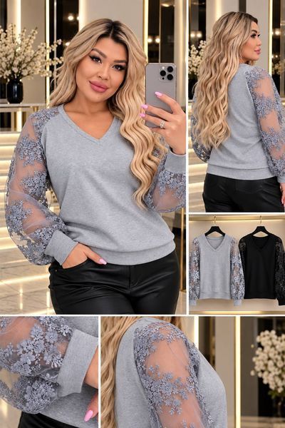 Жіноча кофточка з ангори королівської 46-50, 52-56, 58-60 (3кол) "MISS" недорого від прямого постачальника Sin1488-456v фото