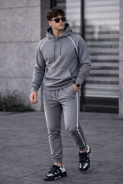 Костюм чоловічий з петлі двунить 46-48, 50-52, 54-56 (2кол) "LARINA" недорого від прямого постачальника 2PLGU1431-0286v фото