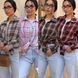 Сорочка женская из фланели в клетку 42-46, 48-52 (4цв) "ALINA" недорого от прямого поставщика 2PLGU771-1178v фото 5