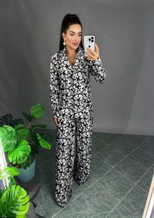 Костюм 2-ка жіночий софт у принт S-M; L-XL (3цв) "IRINA" от поставщика Sin1047-648s фото