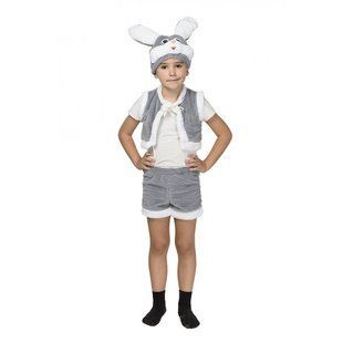 Детский маскарадный костюм Зайчика для мальчика 3-5 лет (2цв) "KARNAVAL" от прямого поставщика Abr1315-Зайчик-1t фото