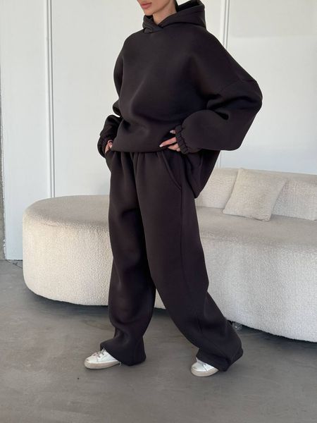Костюм женский из трехнитки на флисе ONE SIZE (2цв) "RUSNAK" недорого от прямого поставщика APR19-634v фото