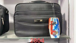Сумка-портфель чоловіча текстильна на блискавці 30*22*11 см. "TRAVEL" від прямого постачальника Ser3809/3909-2804i фото