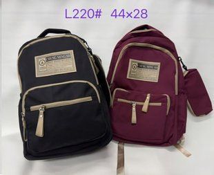 Рюкзак міський з переднім карманом на блискавці 44&times;28 (2кол) "BAGFON'S" недорого від прямого постачальника GU3604/3605-L220_44_28v фото