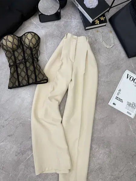 Брюки палаццо женские из костюмки 42-44, 46-48, 50-52 (4цв) "VERA" недорого от прямого поставщика Sin1531-238v фото