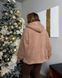 Тепла жіноча кофта з меху тедді 50-52, 54-56, 58-60 (3кол) "YOUBEST" недорого від прямого постачальника Rin843-906v фото 8