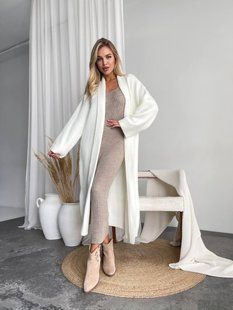 Подовжений кардиган універсальний ONE SIZE (6кол) "OPTSHOP" недорого від прямого постачальника RIN1553-2068v фото