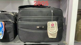 Сумка-портфель чоловіча текстильна на блискавці 34*25*10 см. "TRAVEL" від прямого постачальника Ser3809/3909-2805i фото