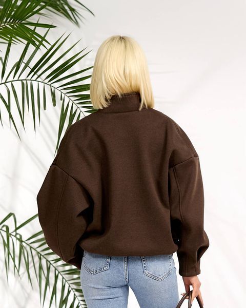 Бомбер женский из кашемира с подкладкой 40-42, 42-44, 44-46, 46-48 (3цв) "JEMWEAR" недорого от прямого поставщ RIN1558-2050b фото