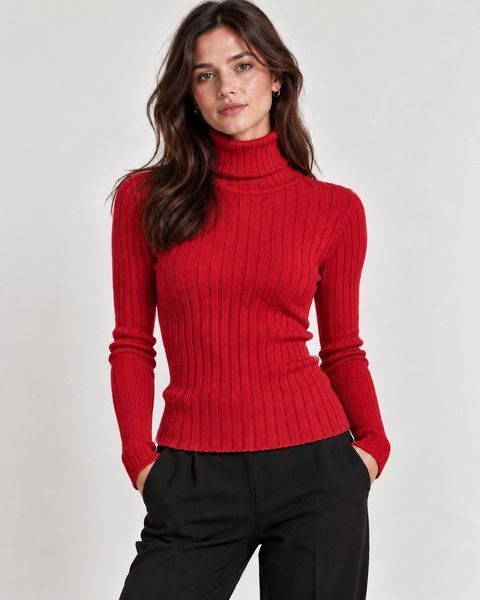 Гольф женский из широкого рубчика 42-46, ONE SIZE (9цв) "ZEFIR" недорого от прямого поставщика Sin1012-1503v фото