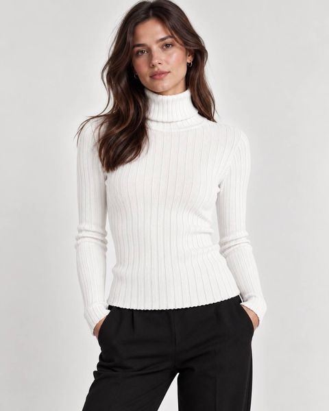 Гольф женский из широкого рубчика 42-46, ONE SIZE (9цв) "ZEFIR" недорого от прямого поставщика Sin1012-1503v фото