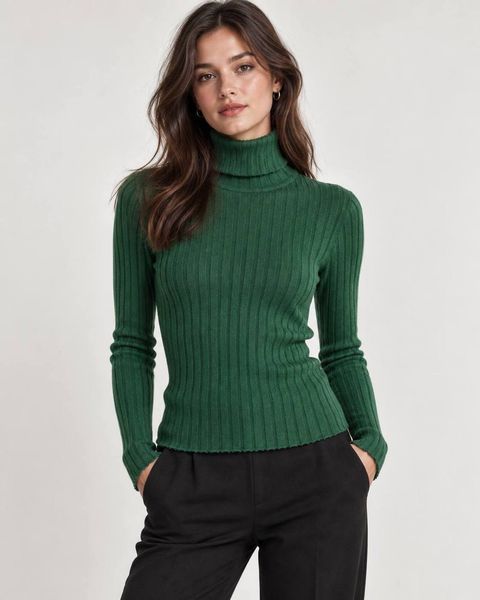 Гольф женский из широкого рубчика 42-46, ONE SIZE (9цв) "ZEFIR" недорого от прямого поставщика Sin1012-1503v фото