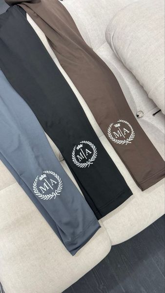 Лосины женские из микродайвинга 42-44, 46-48, 50-54 (3цв) "MERIART" недорого от прямого поставщика Av4922-200_лого_M_A_v фото