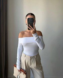 Жіночий топ із відкритими плечима 42-46 one size (2кв)" BLABLADRESS" недорого від прямого постачальника Sin824/825-1574a фото