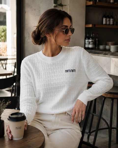 Свитер унисекс из машинного вязания 42-46, ONE SIZE (4цв) "OPTSHOP" недорого от прямого поставщика RIN1553-390v фото