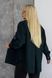 Рубашка женская в свободном силуэте oversize из микровельвета 50-52, 54-56, 58-60, 62-64 (4цв) "LETTI" недорого от прямого поставщика Rin5203-561_надп_core_карман_клетка_v фото 10