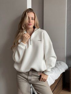 Худи оверсайз женское из трехнитки п 42-46, ONE SIZE (5цв) "STYLE HOUSE" недорого от прямого поставщика Rin4942-348v фото