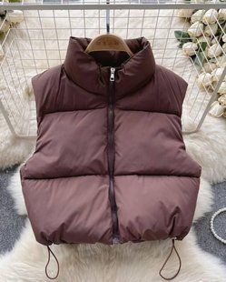 Жилетка жіноча плащівка на фіксаторах 50-52, 54-56 (7кв)"PapaFashion"від прямого постачальника Razg6260-4132a/батал фото