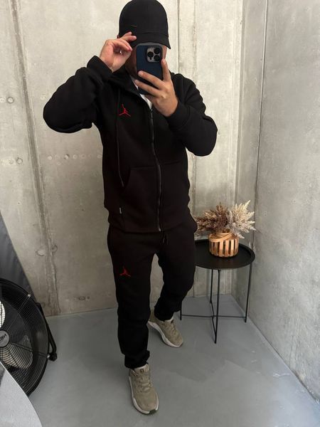 Костюм чоловічий з турецької тринітки на флісі, зимова новинка M, L, XL, XXL (2кол) "NIKOLAS" недорого від прямого постачальника SIN810-2108_лог_v фото