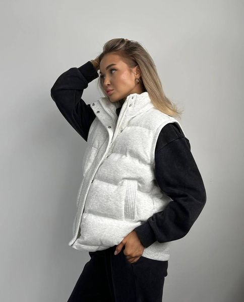 Жилетка жіноча з трьохнитки з синтепоном 42-46 (3кол) "PAPAFASHION" недорого від прямого постачальника RAZG6260-4108v фото