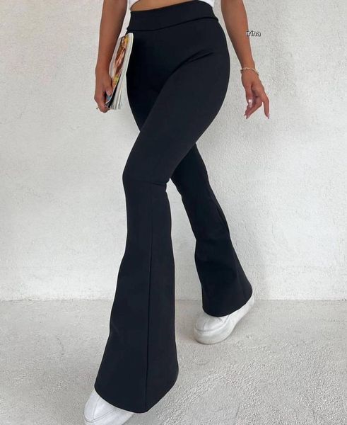 Лосини кльош жіночі з мікродайвінгу S-M, M-L, L-XL, XL-XXL "IRINA" недорого від прямого постачальника SIN1047-553v фото