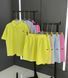 Костюм жіночий футболка + шорти двонитка 42-44,46-48, 50-52 (6цв) "INTRIGA" від прямого постачальника 2PLGU1434-0589a фото 7
