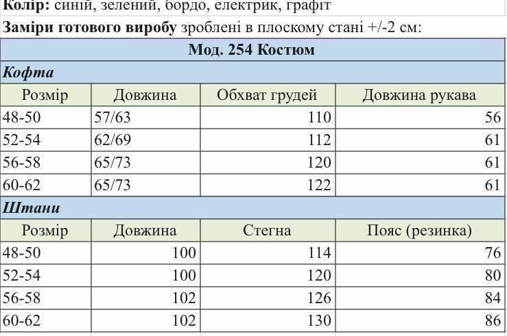Женский костюм двойка свитер и штаны ангора рубчик 48-50, 60-62 (3цв) "SOKOLOVA" от поставщика 2PLGU1070-254o фото