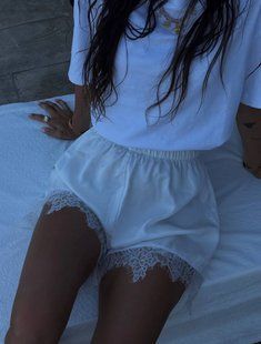 Шорты женские из шёлка с кружевом 42-46, ONE SIZE (5цв) "BLABLADRESS" недорого от прямого поставщика SIN824/825-1748v фото