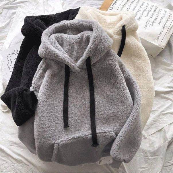 Худі жіноче хутро Тедді з капюшоном 42-48 oversized (3 цв.) "BUTIK" від прямого постачальника Sin1528-195i фото