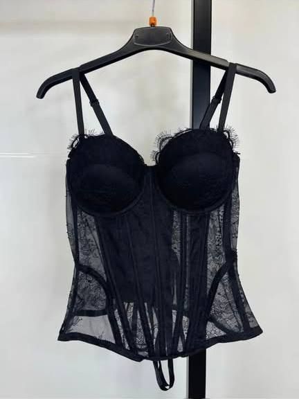 Корсет женский из легкой сетки с кружевом S, M, L (2цв) "ASPERAMO" недорого от прямого поставщика Rin1545-6508v фото