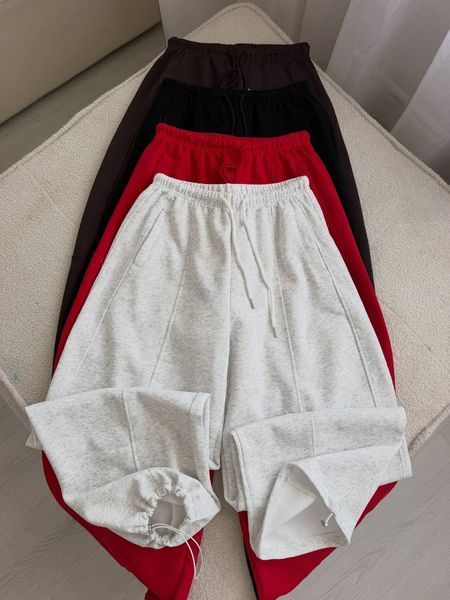 Штаны oversize из двухнитки с затяжками 42-48 (5цв) "POSMITNUY" недорого от прямого поставщика RAZG6220-1993_v фото