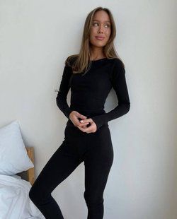 Женское термобелье трикотаж на флисе S-M; М-L; L-XL "IRINA" от прямого поставщика Sin1047-557s фото