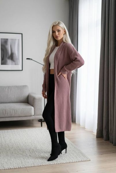 Кардиган женский универсальный из джинса 42-50 (5цв) "LUXMOD" недорого от прямого поставщика Sin1524-5037v фото