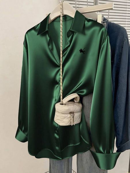Рубашка женская из дабл шелка 42-44, 46-48, 50-54 (5цв) "PAPAFASHION" недорого от прямого поставщика RAZG6260-4306v фото
