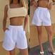 Шорты женские из льна S, M, L, XL "REMISTORE" недорого от прямого поставщика Razg3591-SV744_белый_v фото 1