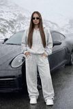 Костюм женский велюр плюш 42-46,48-52,54-56 (3кол) "St. Couture" от прямого поставщика 2PLGU1438-315a фото