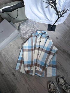 Сорочка жіноча в стилі oversize фланель у карту 42-44, 46-48, 50-52 (4цв) "LUKAVAYA" від прямого постачальника Rin1346-184a фото