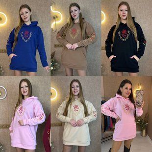 Туника женская с качественной машинной вышивкой 42-50, 52-60 (8цв) "VLADA" недорого от прямого поставщика RIN4949-1140vlv фото
