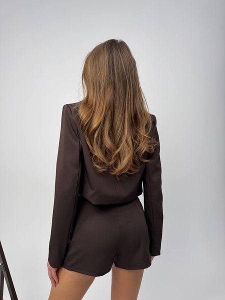 Костюм женский 2ка пиджак+юбка-шорты на подкладке S, M, L, XL (3цв) "NIKOSS" от прямого поставщика Sin2026-1051a фото