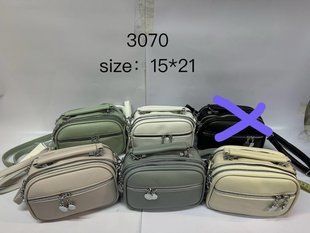 Кросс- боди сумочка эко-кожа ручка+ плечевой ремень 15*21см (5цв) "DAVID JONES" от прямого поставщика GU3652-CM3070a фото