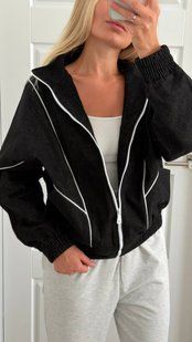 Джинсовый бомбер oversized из джинса XS, L (4цв) "LASAS" недорого от прямого поставщика Sin1522-256v фото