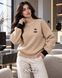 Женский свитер поло с воротником и эмблемой из трикотажа 42-46, ONE SIZE (3цв) "OPTSHOP" недорого от прямого поставщика RIN1553-2122_миумиу_v фото 2